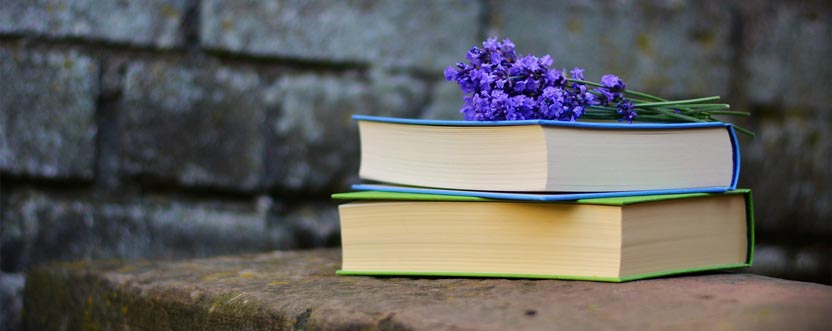 Books and Flowers